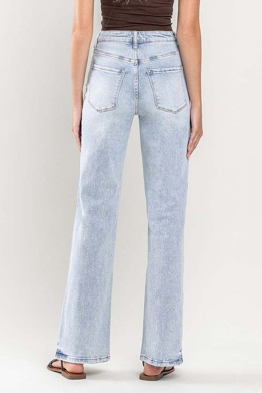 Katherine 90's Vintage Super High-Rise Flare Jeans