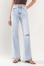 Katherine 90's Vintage Super High-Rise Flare Jeans