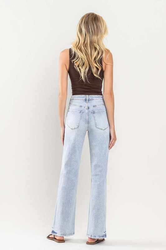 Katherine 90's Vintage Super High-Rise Flare Jeans