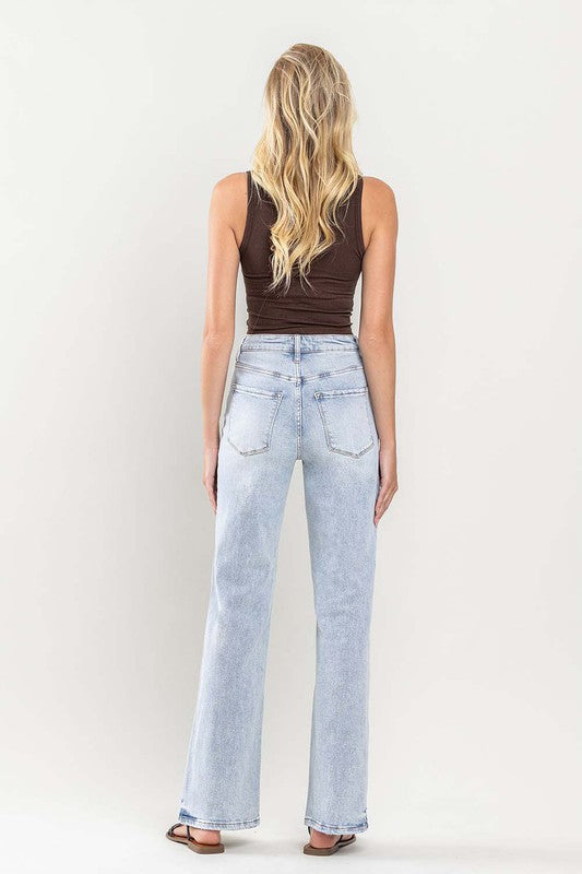 Katherine 90's Vintage Super High-Rise Flare Jeans