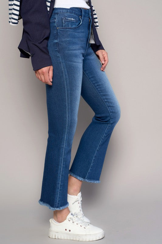 CAMILA HIGH RISE CROP BOOT JEANS