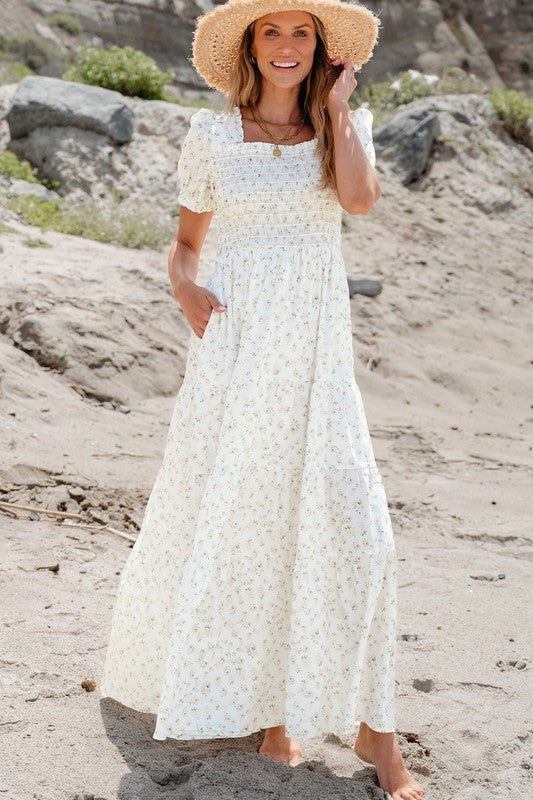 Laura Floral Maxi Dress