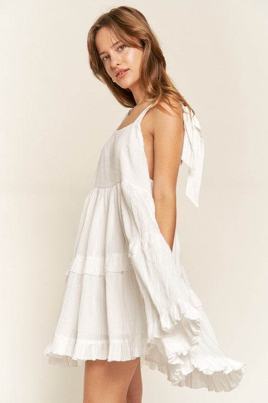 Hannah Ruffle Dress