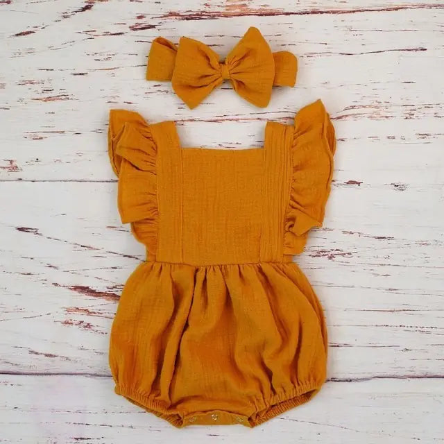 Organic Cotton Playsuit