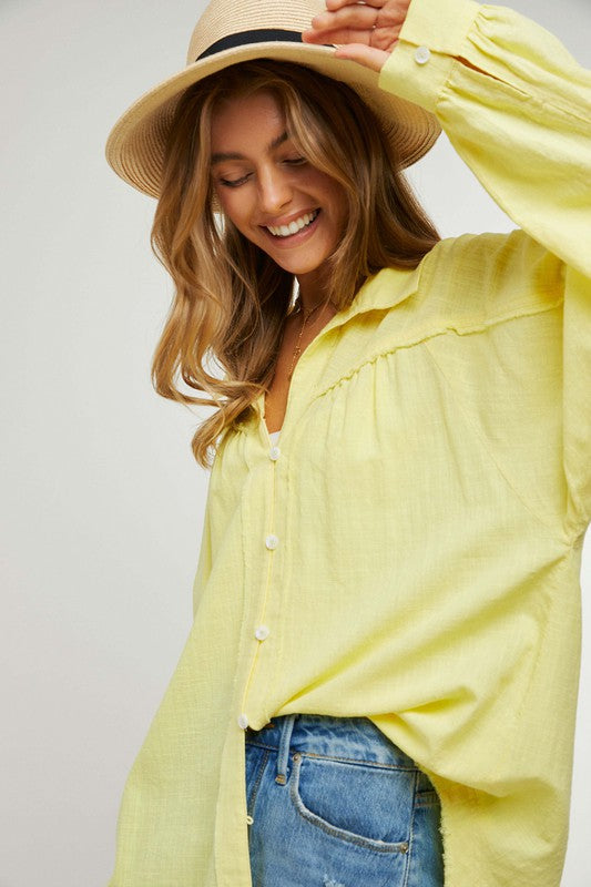 Stella Button Down Relaxed Fit Shirt