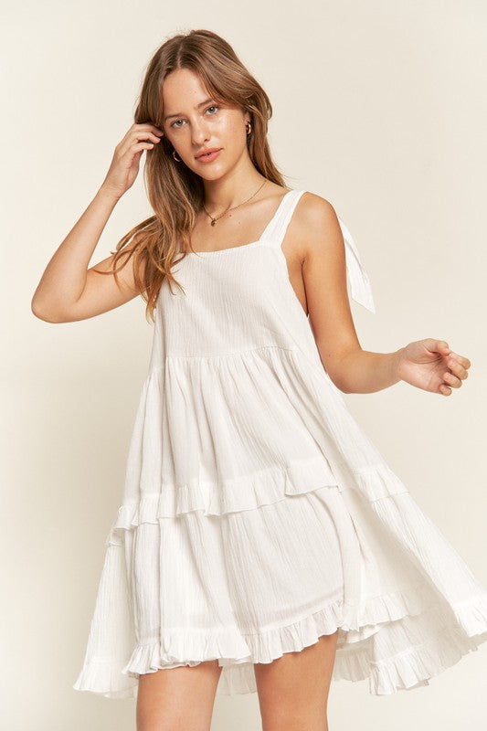 Hannah Ruffle Dress