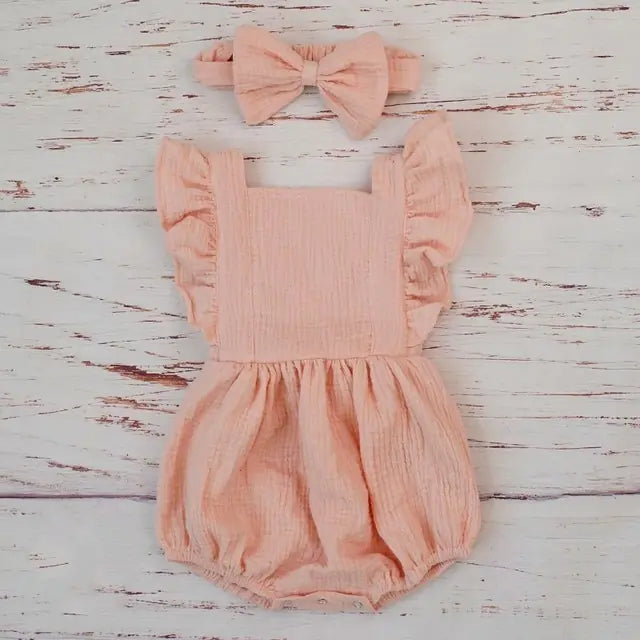 Organic Cotton Playsuit