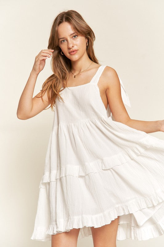 Hannah Ruffle Dress