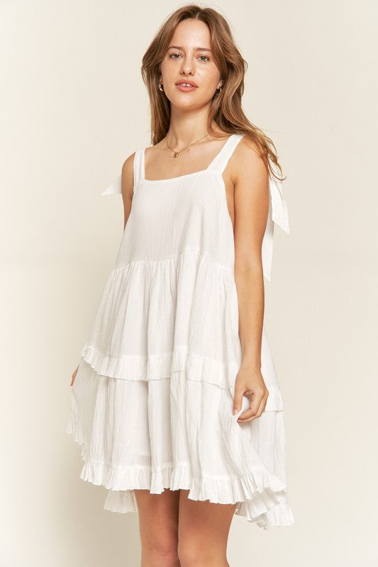 Hannah Ruffle Dress