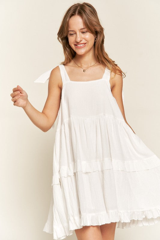 Hannah Ruffle Dress