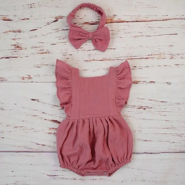 Organic Cotton Playsuit