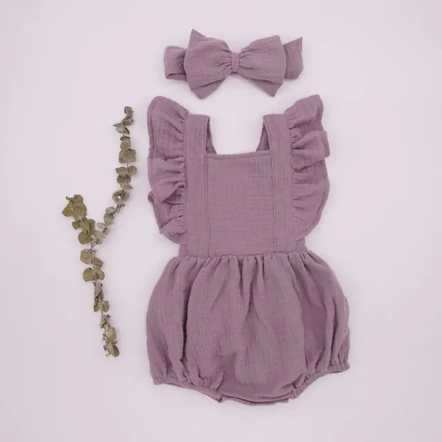 Organic Cotton Playsuit