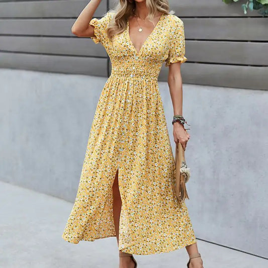 Siena Floral Midi Dress