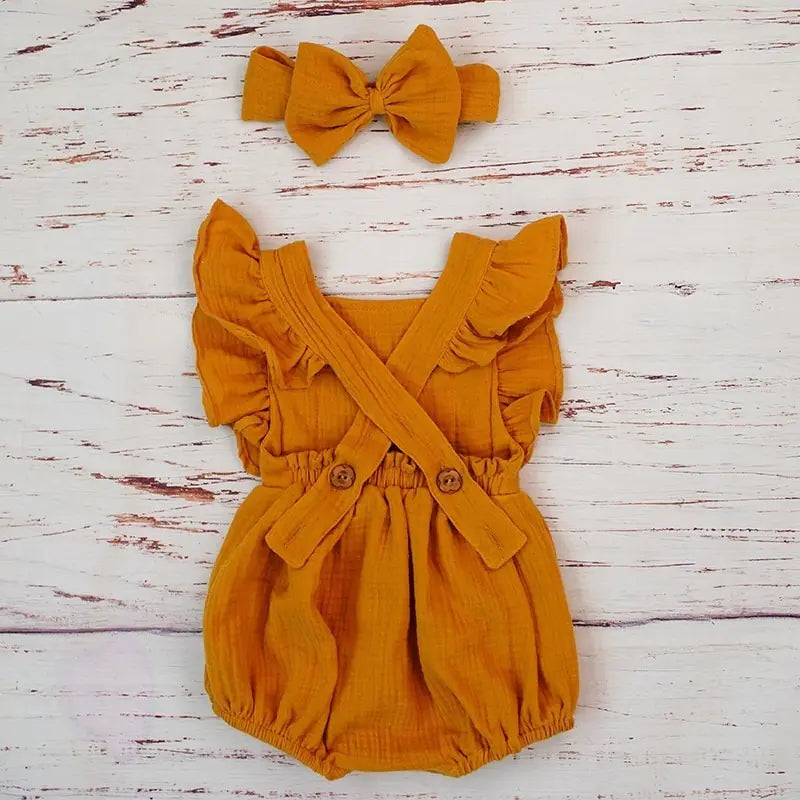 Organic Cotton Playsuit