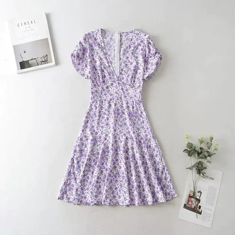 Carley Floral Mid-Dress