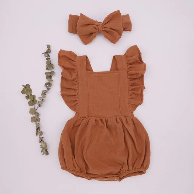 Organic Cotton Playsuit